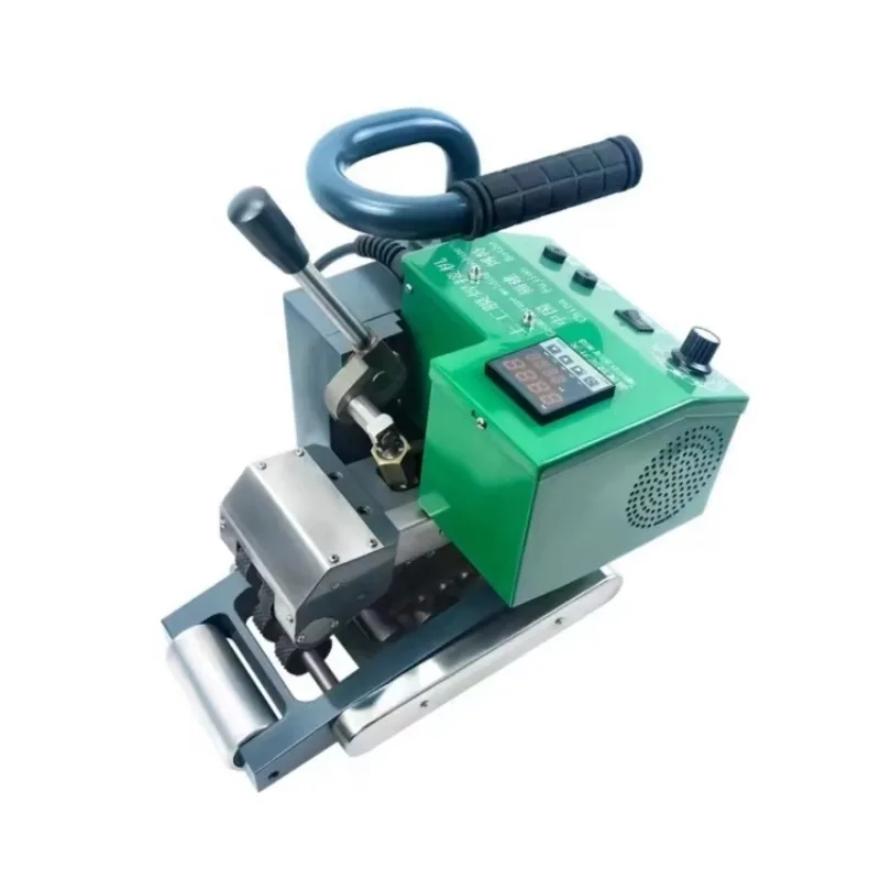 Digital Control Automatic Climbing Geomembrane Welder 0.2-3mm Thick PVC EVA Waterproof Liner Hot Wedge Welding Equipment
