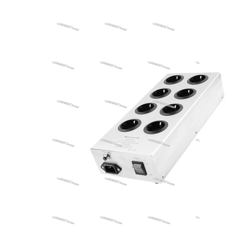 High-quality 8-bit Audio Power Purification Socket, European HIFI Power Amplifier Dedicated Power Filter