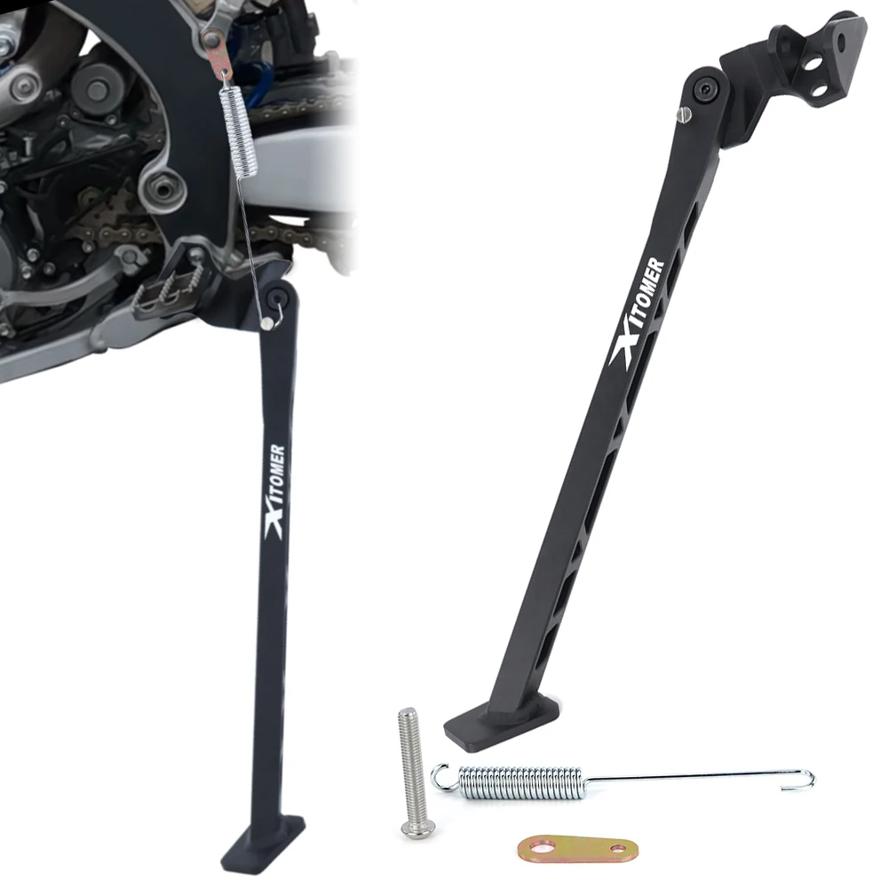 

Motorcycle Kickstand Side Stand Kit Fit For Yamaha YZ250F 2010-2020 YZ450F 2010-2021 Parking Footrest Bracket Support Bracket