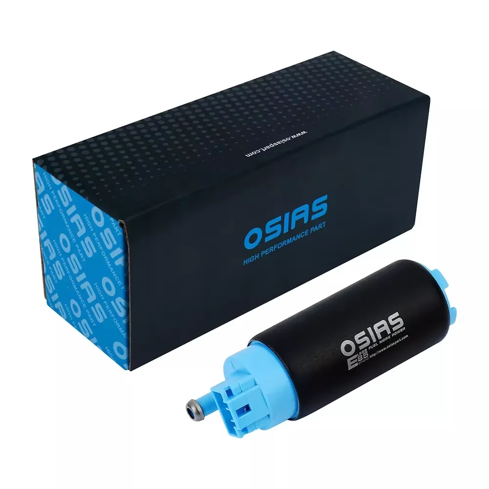 OSIAS High Flow Fuel Pump 400LPH E85 Compatible Replaces Walbro 255LPH GSS342 F90000262 for Automotive Performance Upgrades