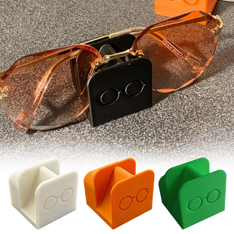 

Minimalist Anti-Slip Eyeglass Holder & Desk Organizer Sleek Glasses Display Stand Space-Saving For Home Office Ideal Gift