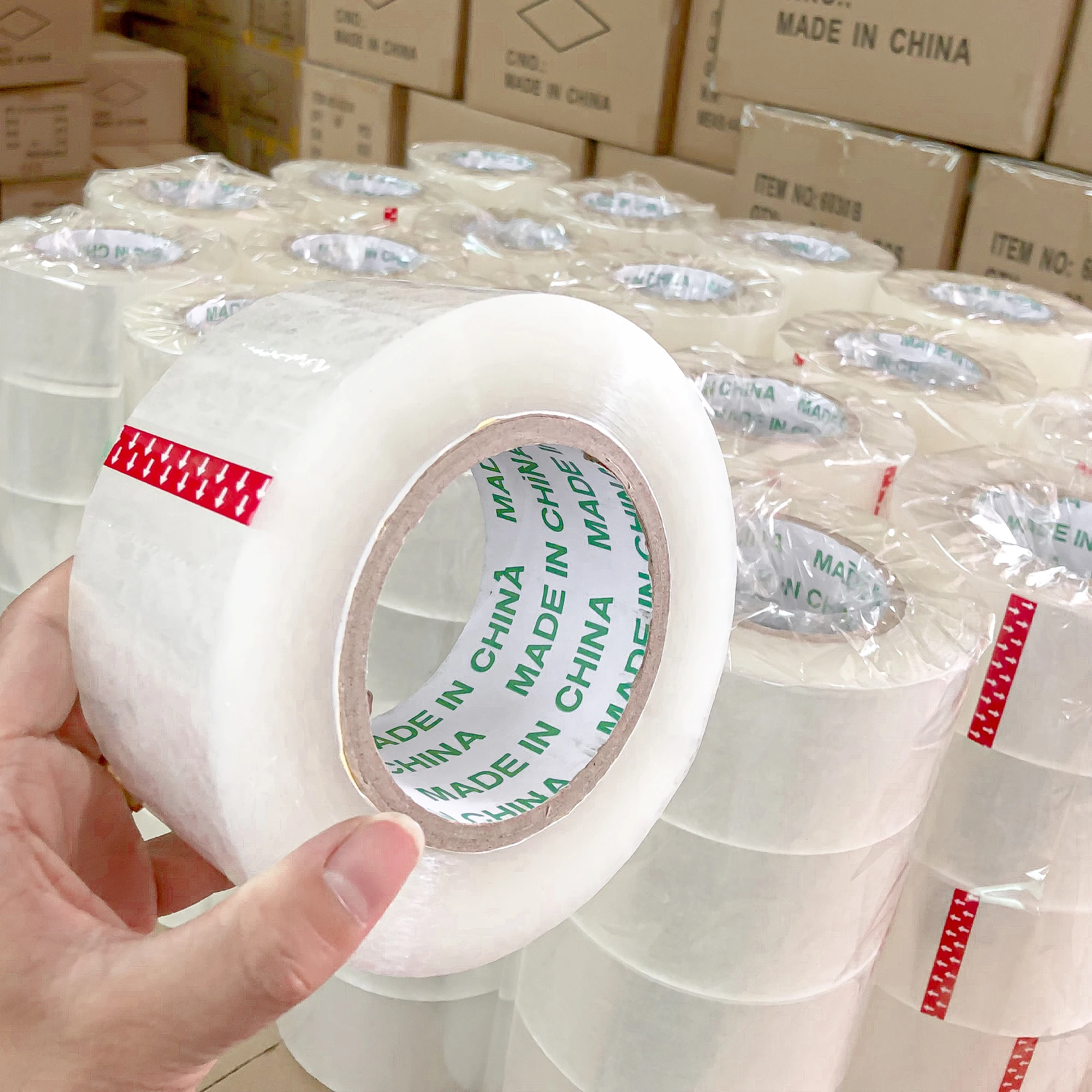 Factory Manufacturing High Quality BOPP Packing Transparent Clear Adhesive Tape