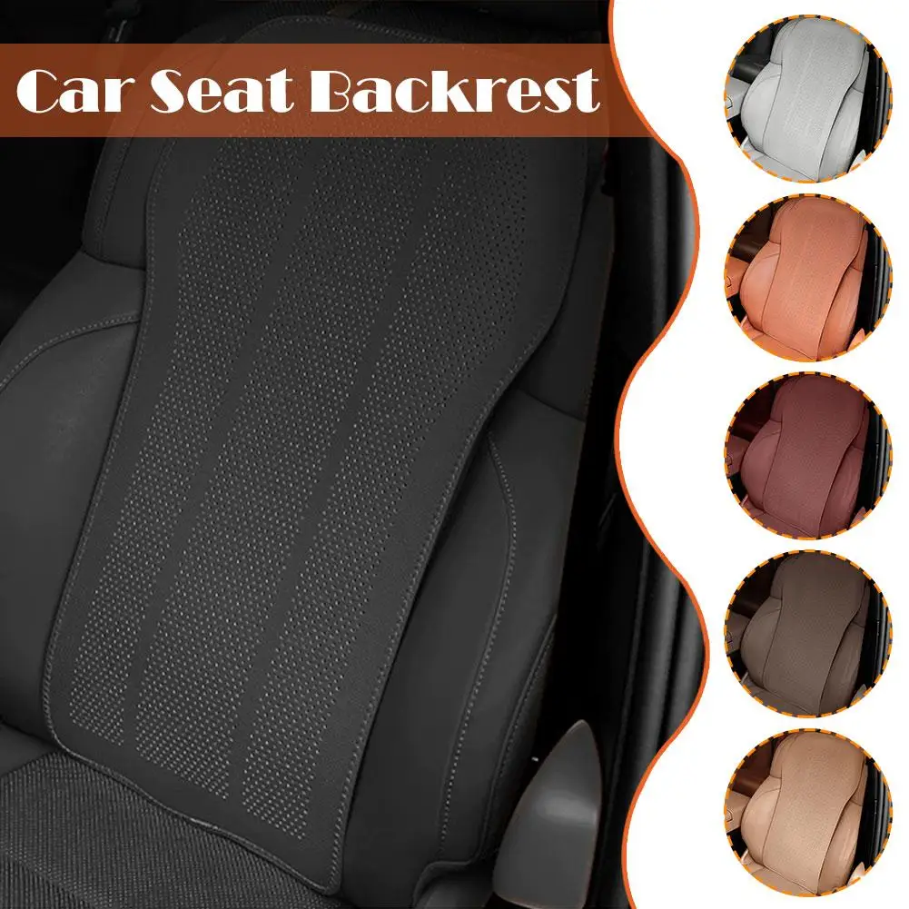 سيارة الساق دعم وسادة العالمي تنفس الجلود دعم حامي حماية الجبهة مسند الظهر وسادة مقعد J2J2 #2