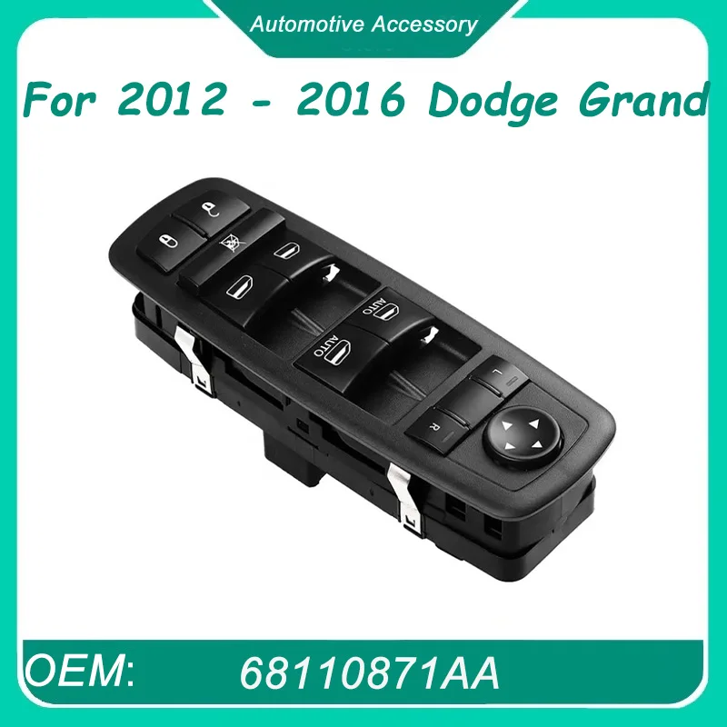 

68110871AA 1Pcs LEFT Master Window Switch for 2012 - 2016 Dodge Grand Caravan