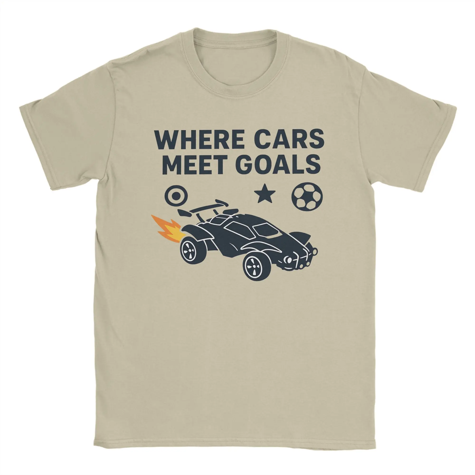 Rocket League Merch Unisex T Shirts Cotton Tee Graphic Printed  T-shirt Clothes