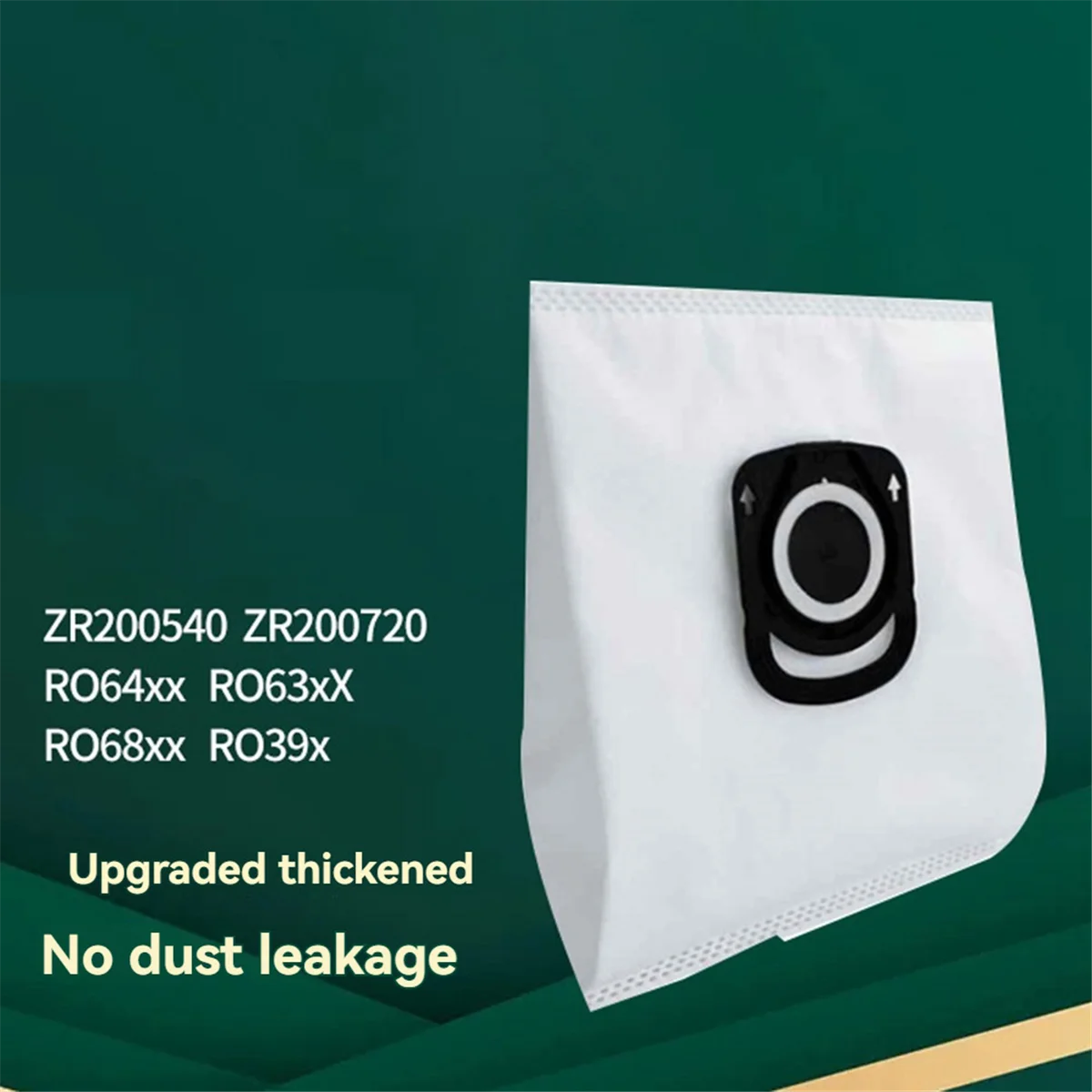 10 Pcs Dust Bags for Rowenta ZR200520/540/740 Sweeper Accessories Cleaner Parts Replacement