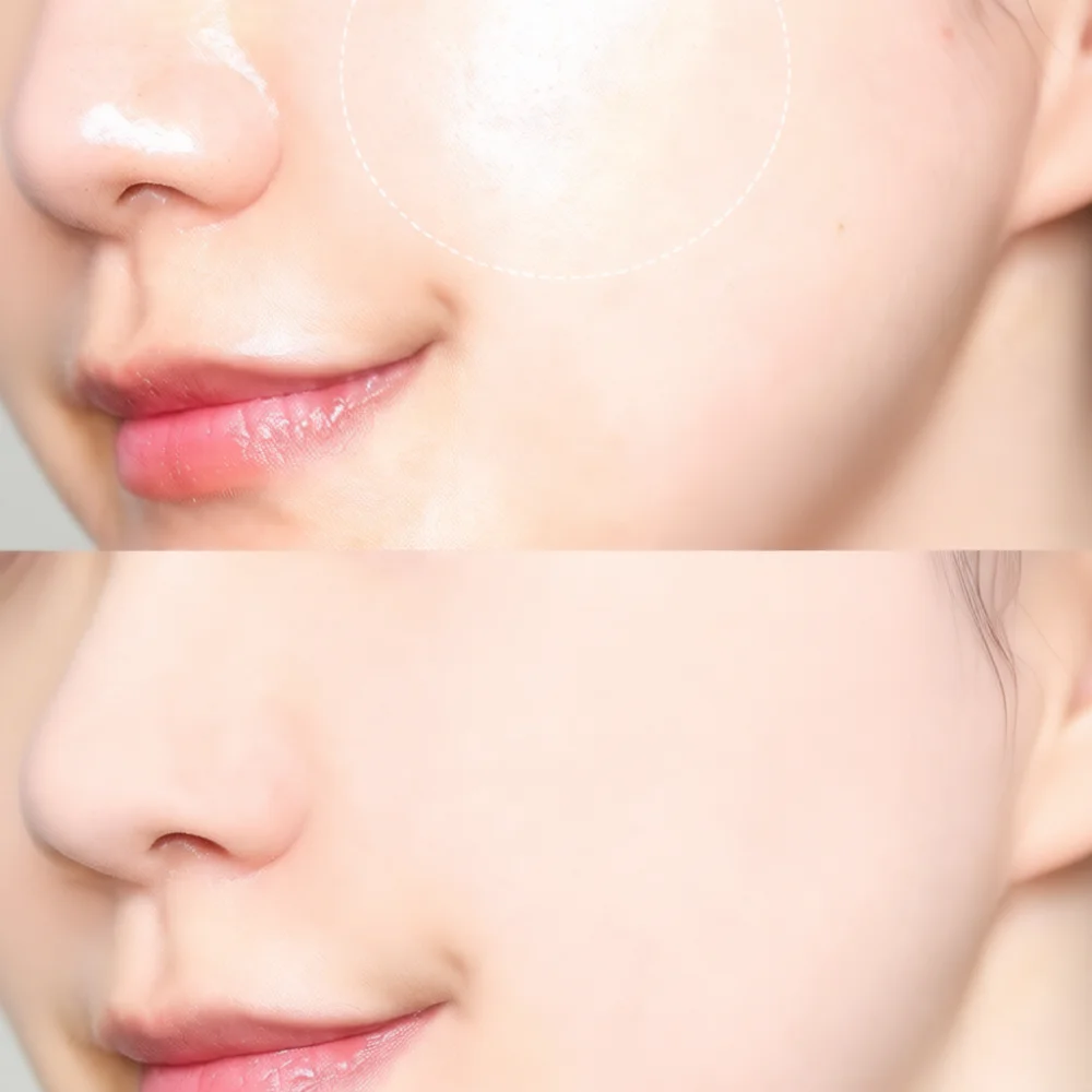 Waterproof Matte Pressed Powder Gemeng Vitamin C Face Setting Oil Control Natural Brightening Long Lasting Makeup Tool