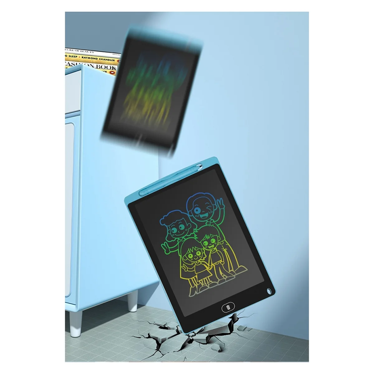 A10Z-12-Inch Children's LCD Handwriting Board Color Handwriting LCD Electronic Light Writing Graffiti Drawing