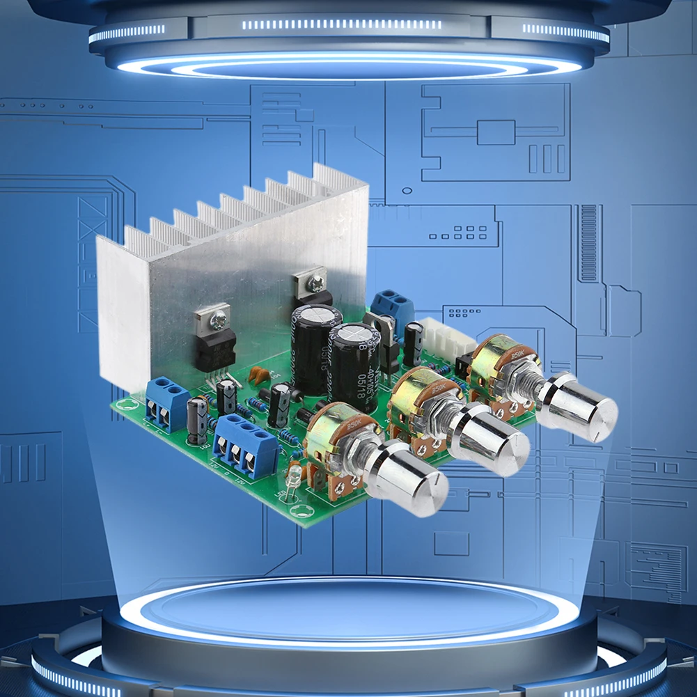 

Плата усилителя мощности TDA2030 Audio DIY Готовые усилители звука 15 Вт + 15 Вт Двухканальная плата усилителя 2,0 DIY Kit для LM1875
