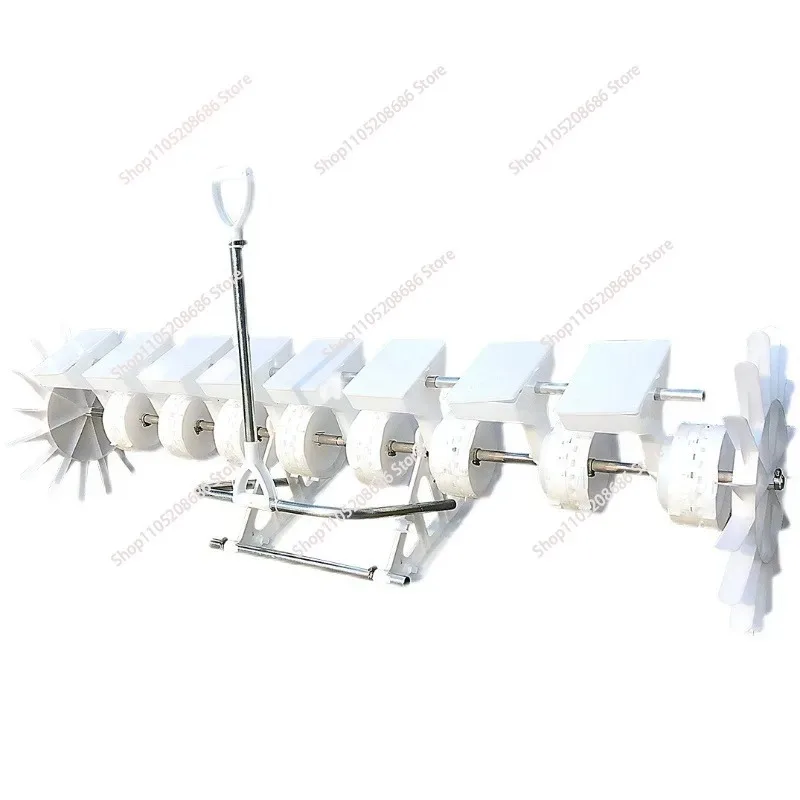 Paddy Planter Rice Drum Seeder Farm Seeding Machine Hand-held Transplanting Tool Multifunction