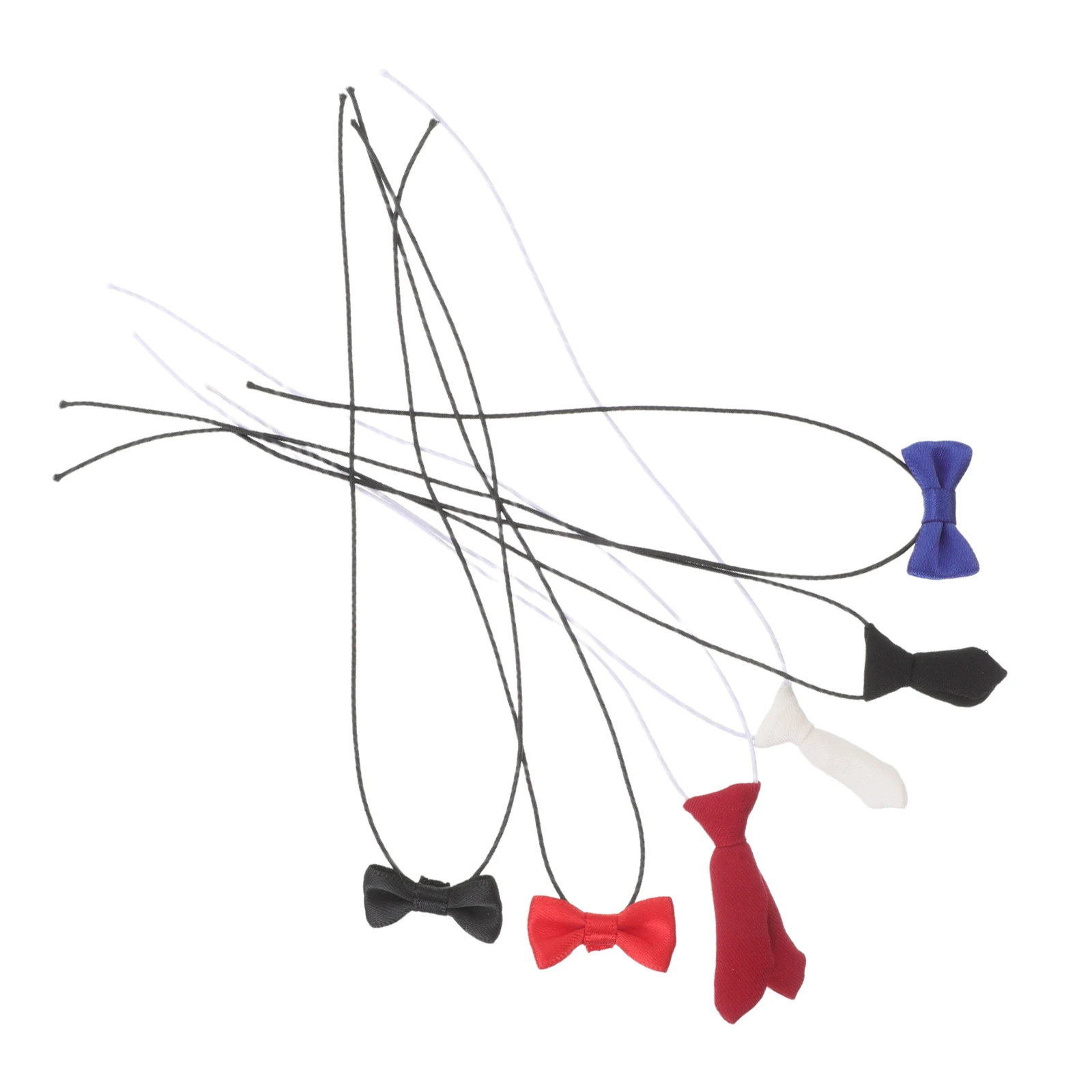 

6 Pcs Decorative Bow Tie Accessories for Little Bowties Necktie Fashion Cloth Clothing Mini