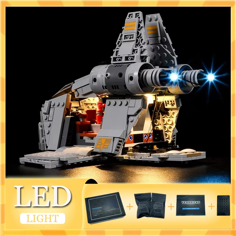 Kit lampu LED DIY untuk Set blok bangunan LEGO 75338 penyergapan on Ferrix Starings Wars (hanya lampu LED, tanpa Model blok)