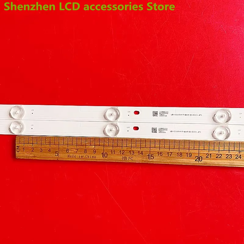 FOR JL.D32061330-002TS LB-C320X17-E65-B-G01-JF1 59.7CM 6LED 100%NEW LED backlight strip