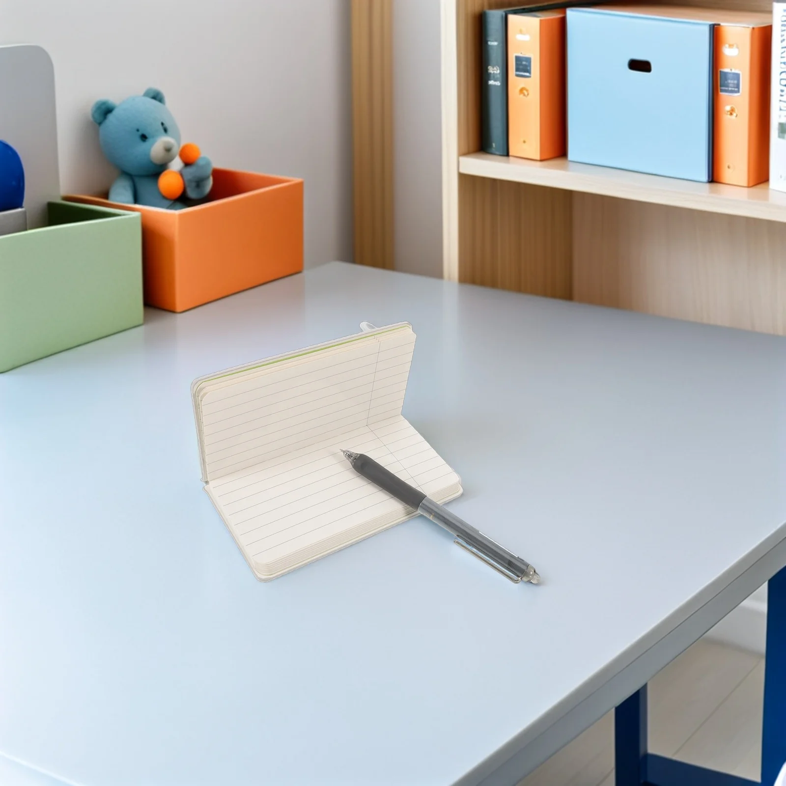 Pocket Notebook Journal 5.82" X 3.54" Mini Notepad 64 Lined Pages Pu Cover Compact Design For Business Travel Memo