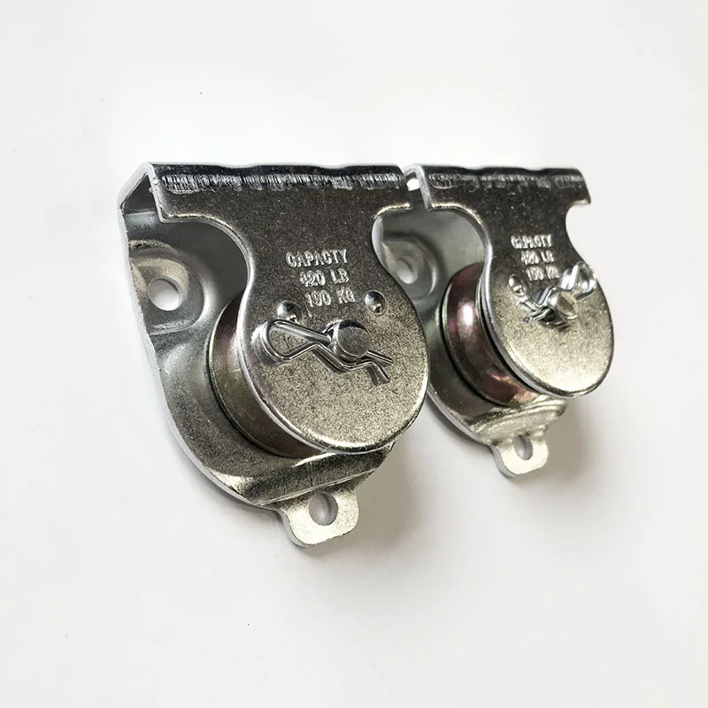 2 قطعة بكرة عجلة واحدة ثابتة الاتجاه ، حبل رفع دوار ، كتلة البكرة ، الرياضات الخارجية ، بكرة الرفع ، بكرة حبل الأسلاك