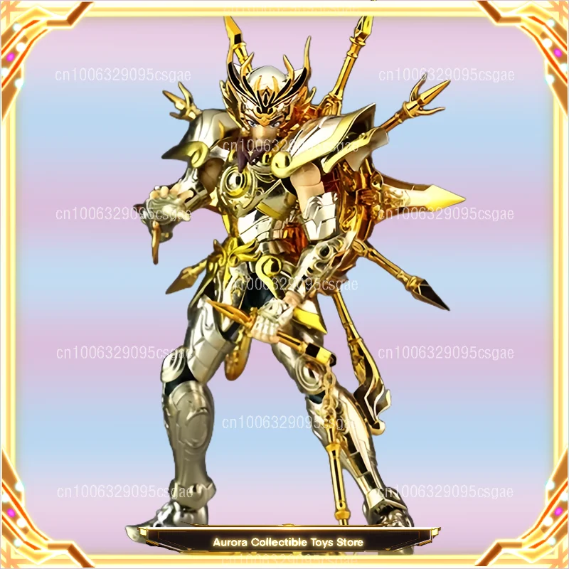 

In Stock CS Model Saint Seiya Myth Cloth Soul of God/SOG Gold EX Libra Docko/Dohko Knights of the Zodiac Action Figure Model