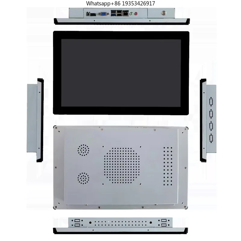 

New embedded display Android wall touch for all-in-one industrial computer self-service end point sales container industrial