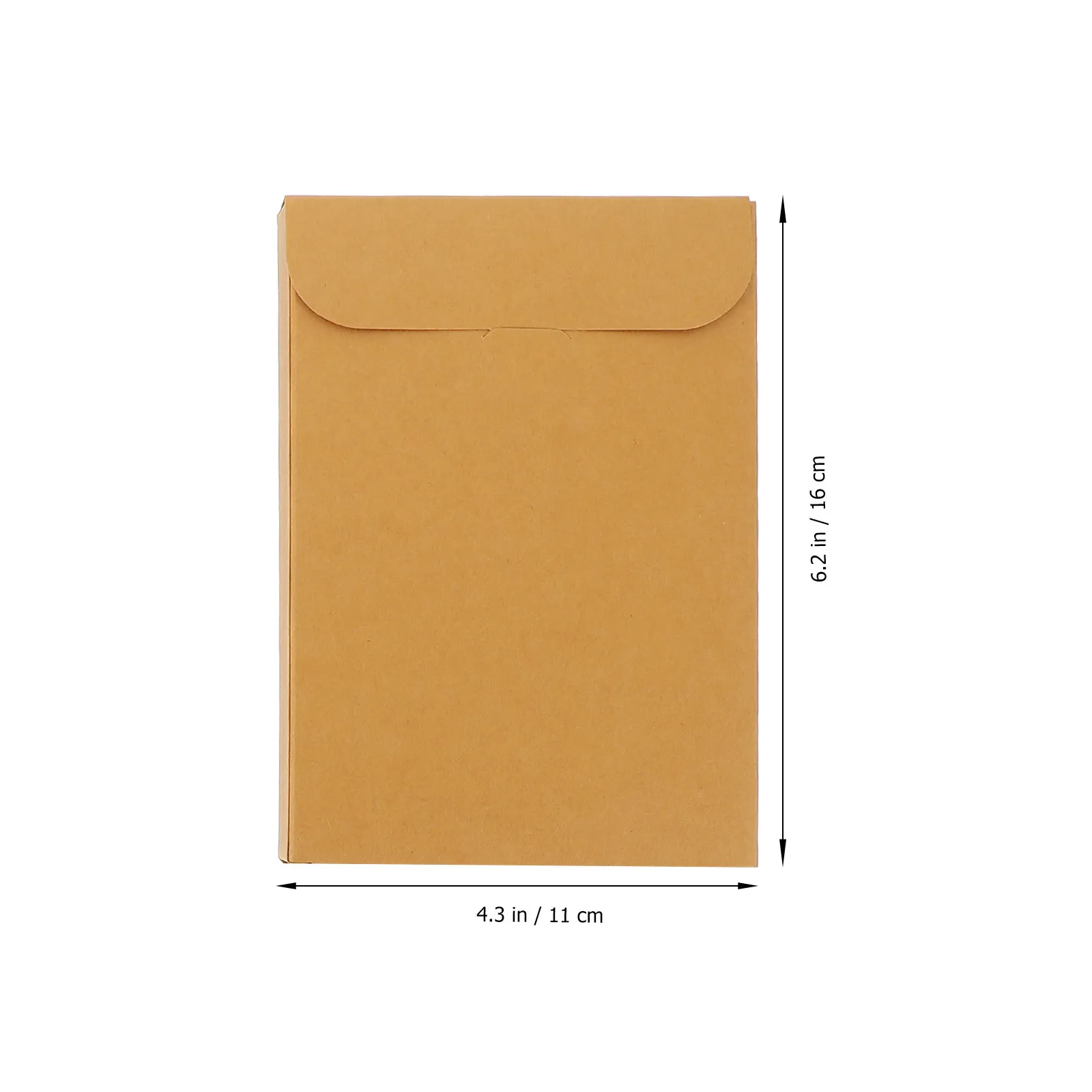 15Pcs Customizable Postcard Box Thick Paper Greeting Card Case for Photos Postcards Small Keepsakes Easy Assembly Lightweight