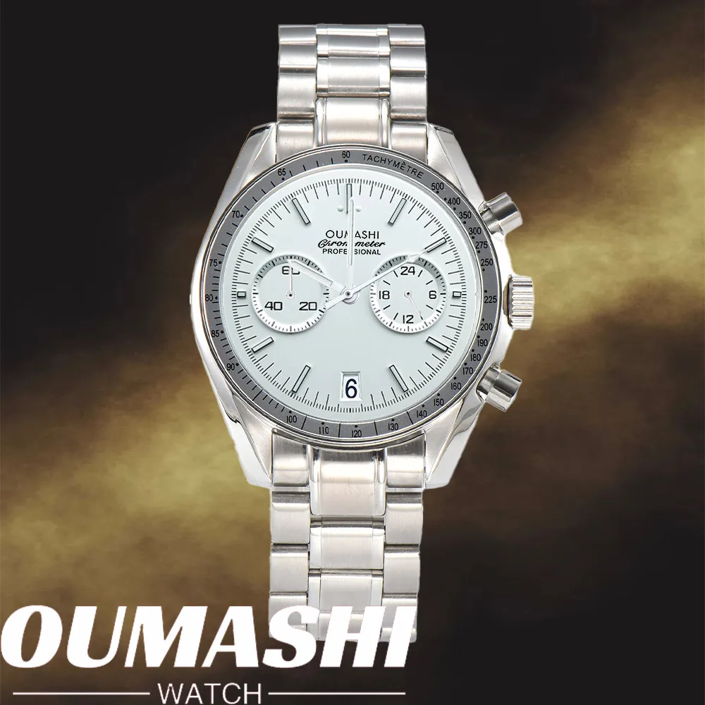 Мужские роскошные часы VK64, мужские часы Moonshot Design, модные шестиконтактные сапфировое стекло, роскошные спортивные часы, водонепроницаемые, 10 АТМ