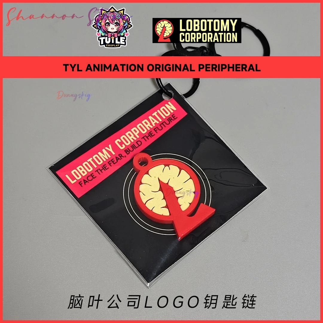 Juego Lobotomy Corporation, gestión de monstruos, simulación de Cosplay, bolsa con logotipo láser de plástico, accesorios de adorno