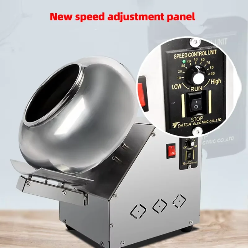 Chocolate Almonds Nuts Sugar Coating Machine Sugar Coating Pan Candy Chocolate Ball Coating Pan Machine