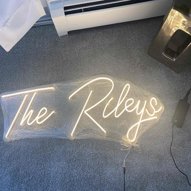 Neon LED Sign Custom For Wedding Party Personalized Neon Room Decor Happy Birthday Celebration Activities