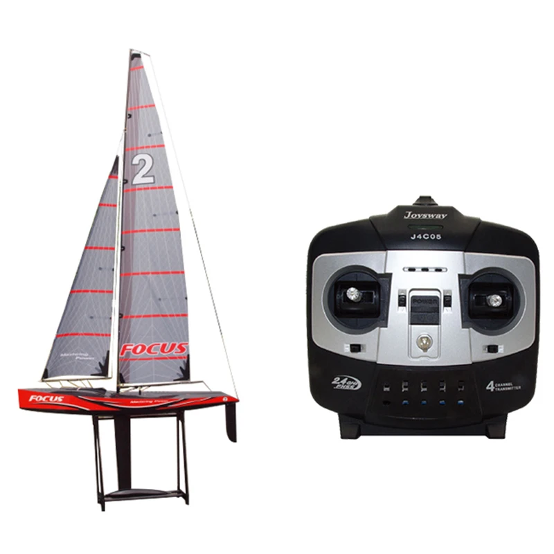 

RC Boat Sailing Model 8812 FOCUS Pure Wind Racing Big Ship 4-channel Remote Control Sailing Model