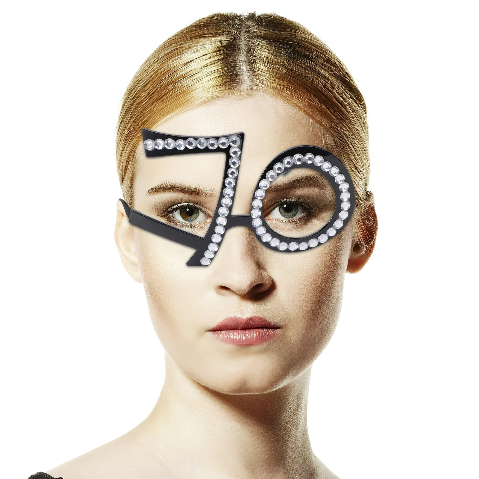 

Alipis 1pc LED Glasses Photo Booth Props for Birthday Party Rave New Year Decorations Plastic Light Up Party Favors