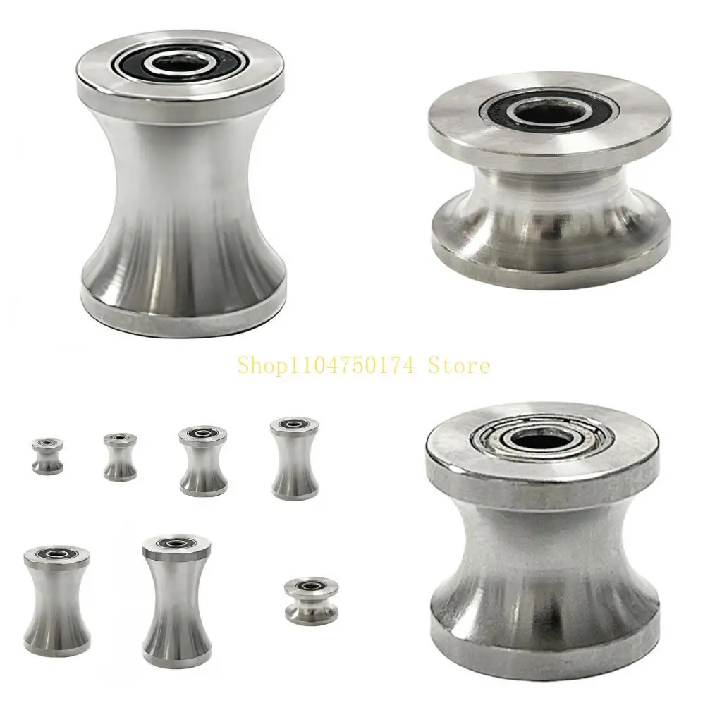 Steel U-Channel Pulley Wheel for Compatible Sliding Assemblies Top Sale