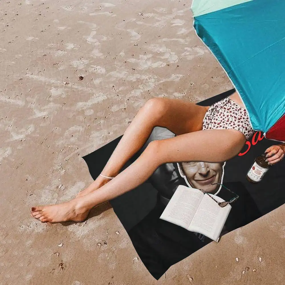 Classic Crime B-Better C-Call S-Saul Microfiber Printed Beach Towel Mountain Climbing Yoga Swimming Running Absorbent Soft Towel