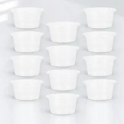 

30Pcs Reptile Feeding Water Cups For Various Pets Snakes Geckos Lizard Tank Accessories Plastic Dish