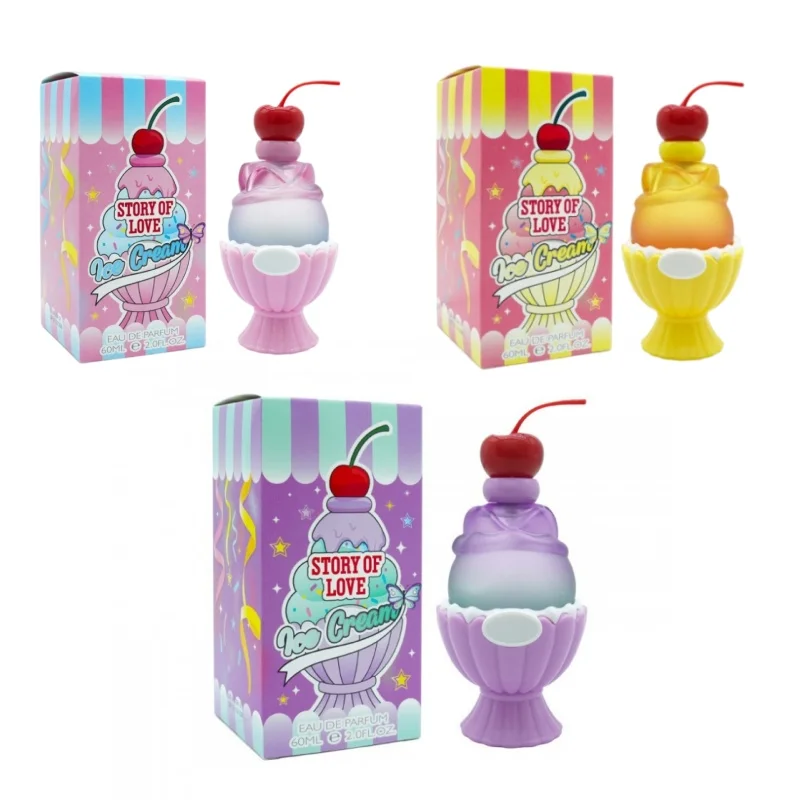 Hign-End Ice Cream Sweet Women Perfume Lasting Fresh Vitality Floral Fruity Fragrance Eau De Toilette Charming Fragrance Spray
