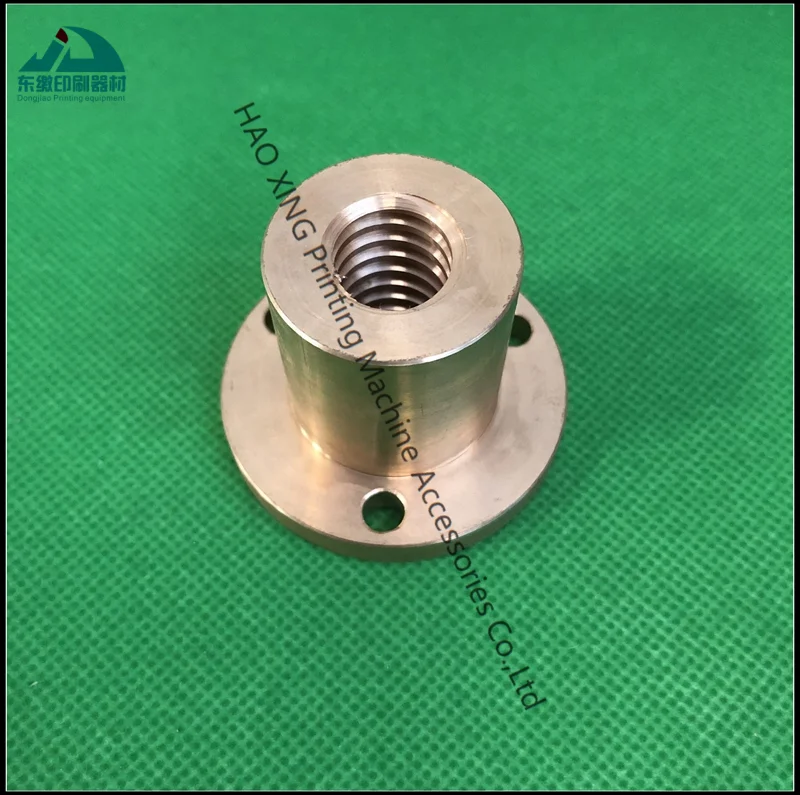 

Offset Printing Machine Parts OEM Bronze Bushing 32/38 for Komori Printing Machinery Spare Parts Flanged Sleeve High Quality