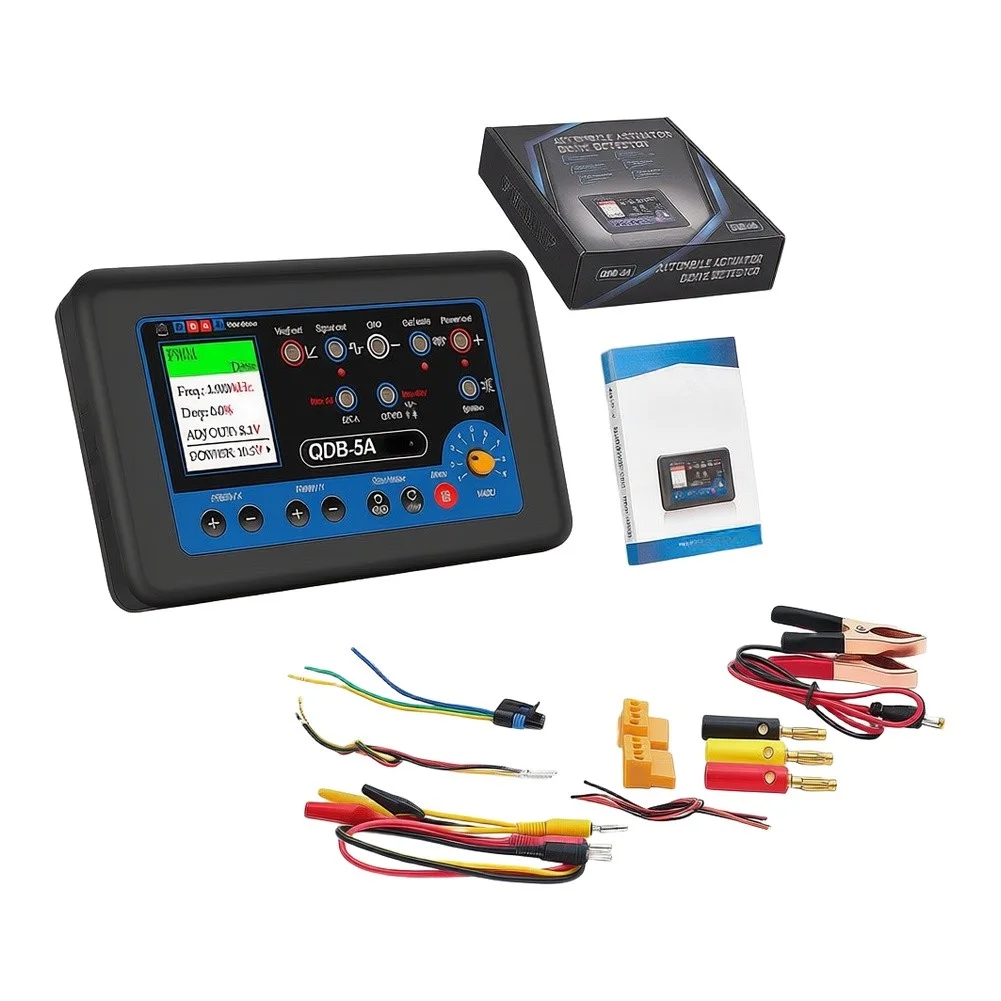 For QDB-5A Automotive Sensor Tester with For Oscilloscope For PWM Driver Multimeter Function for Car Diagnostics