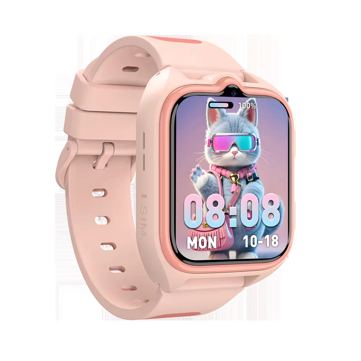 Blackview Z30 Kids Smart Watch Kindertelefoonhorloge, LBS+WiFi+GPS Triple AI Positionering, 4G Video Call, Phone Watch Smartwatch - afbeelding 1