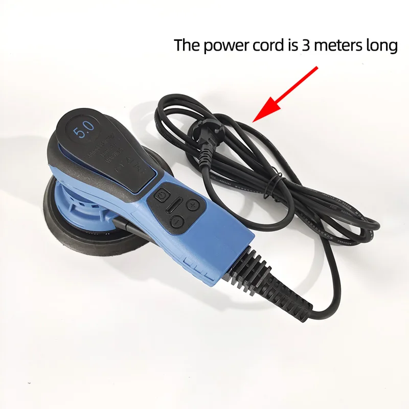 Random track sander 7303 multi-function variable speed wired sander electric woodworking corner polisher Mirka style