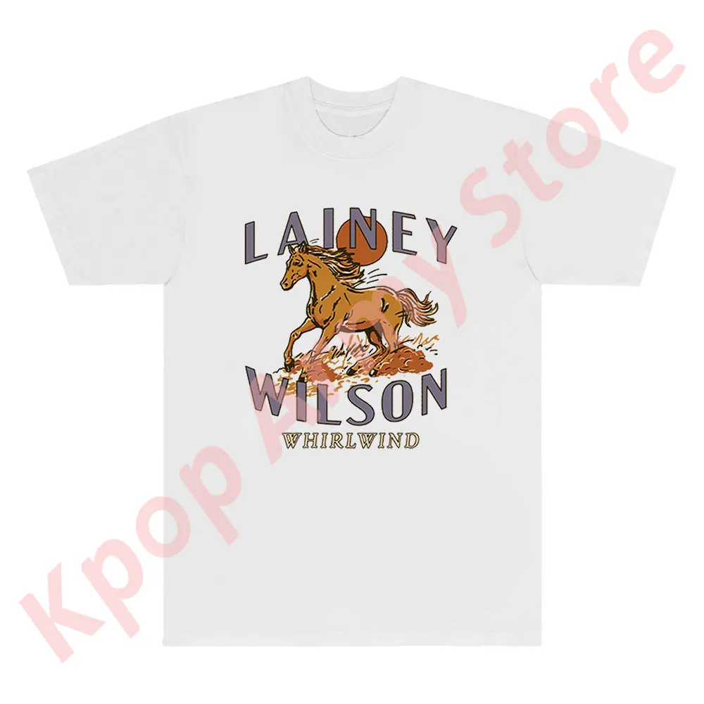 Lainey Wilson Whirlwind T-Shirts 2024 Tour Merch Tee Cosplay Women Men Fashion Casual Streetwear Short Sleeve