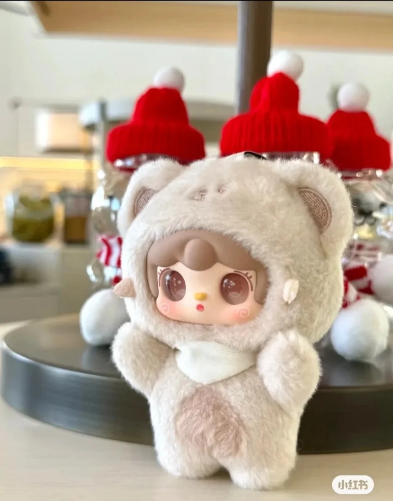 

Yooki V4 Take A Bite Of Bear Series Plush Blind Box Cute Doll Model Trend Toy Mystery Box Backpack Decor Toys Collectible Gifts