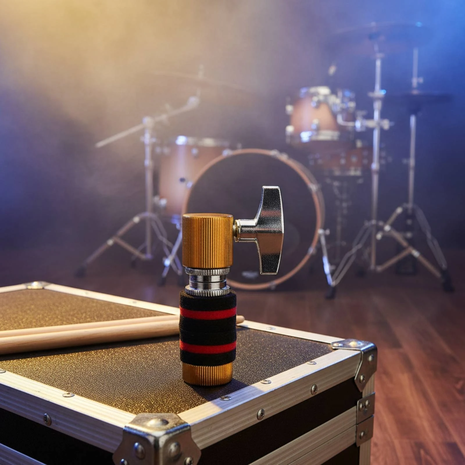 

Hi-Hat Clutch Easy to Install Quick Release Hi-Hat Clutch Replacement Part Fits 6-8 Mm Rods for Drummers, Stage, Practice Room