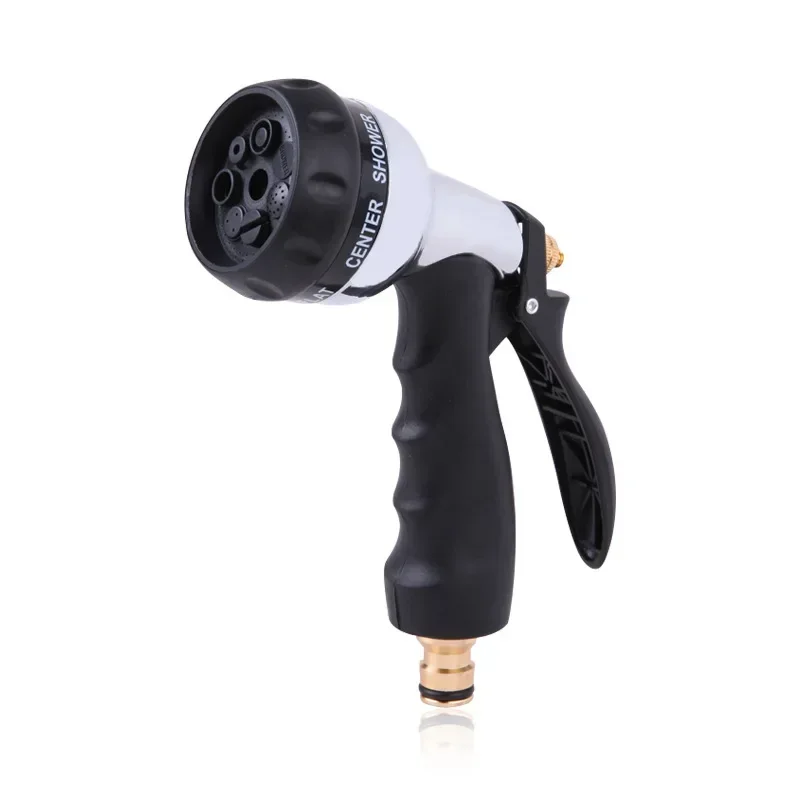 

Watering Gun Multipurpose Garden Water Gun 7-Function Metal Water Spray Gun Garden Water Gun Lawn Hosehigh Pressure Sprayer