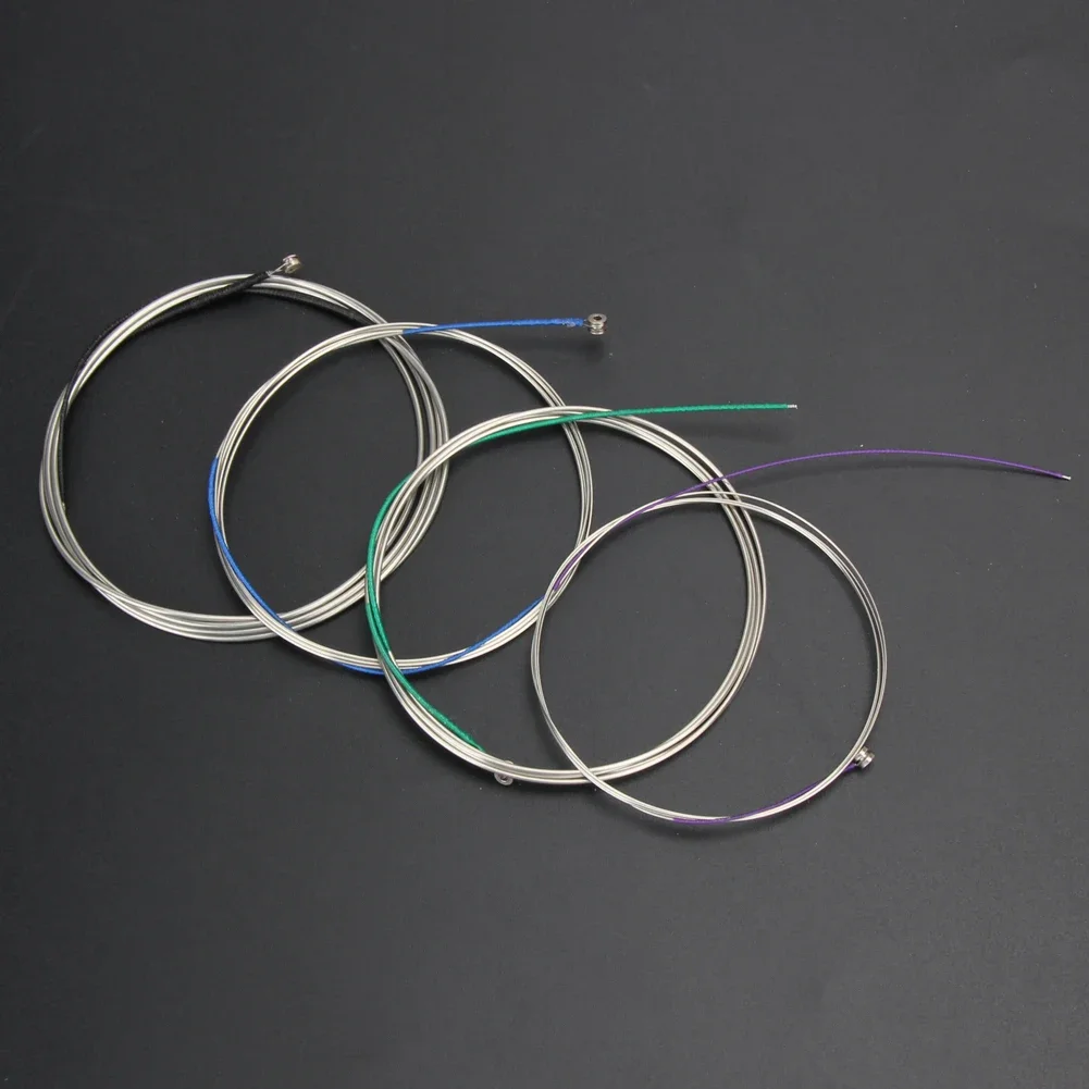 German Silver Instrument String  C-G-D-A Cellos Instrument String Long-lasting for Full Size 4/4 3/4 Gifts for Beginners