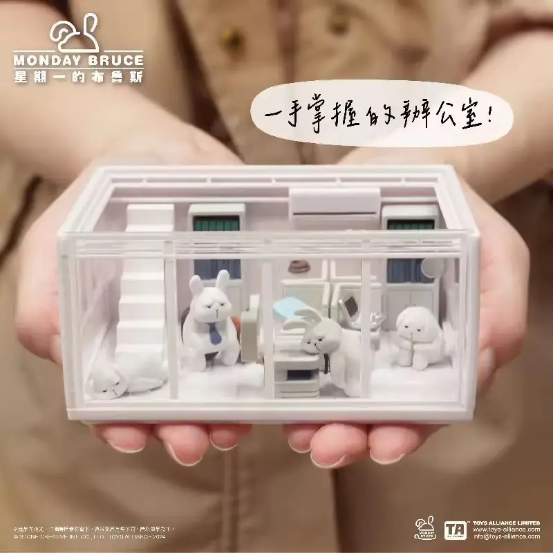 Подлинная серия The Monday Bruce Pocket Series Mbr-C, подарочные украшения, фигурки аниме, гаражный комплект, коллекция, украшение для рабочего стола, модель
