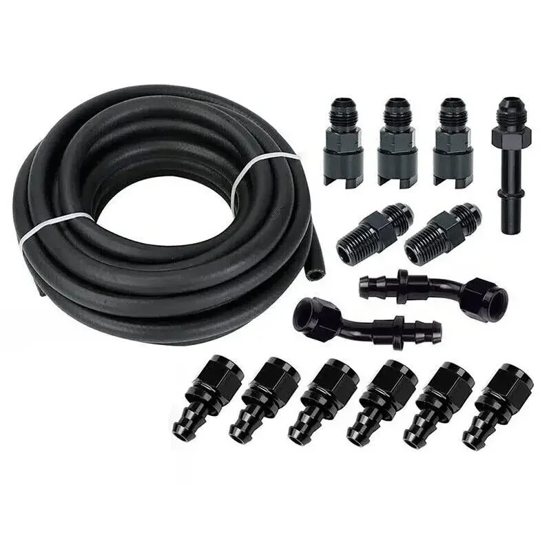 25 pés 3/8 '' LS SWAP kit de linha de injeção de combustível conversão completa encaixe EFI FI