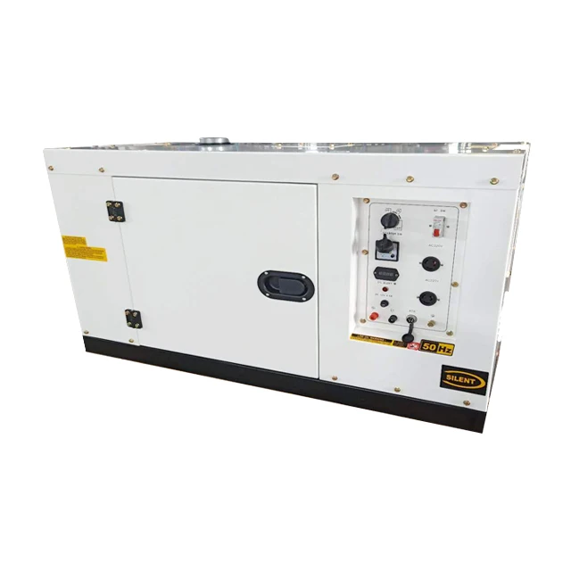 

New model 3 phase 8kva 10kva wind/water cooled automatic start silent type diesel electrical generator set with copper motor