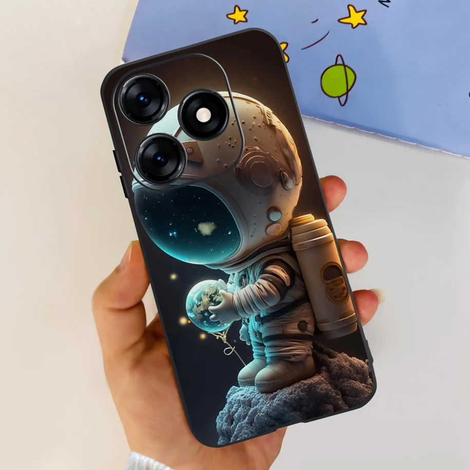 For Tecno Spark 10 4G Case Spark 10C KI5k KI5m KI5q Bumper Popular Flower Cover Soft Silicone Phone Cases For Spark 10 Pro Funda