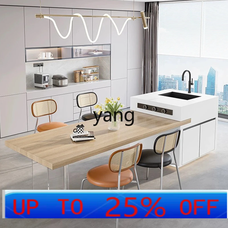 

LMMExtendable Rock Slab Luxury Stone Custom Home Dining Table Italian Modern Minimalist Storage