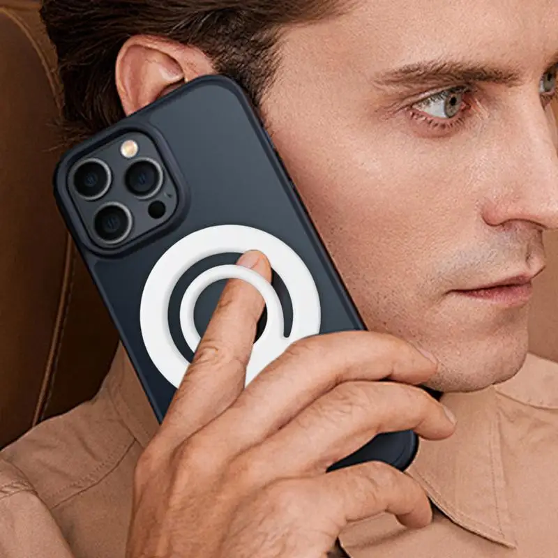 Силиконовая ручка для телефона, силиконовый ремешок на палец, противоскользящее крепление, магнитный задний кронштейн, аксессуар для мобильного телефона для женщин и мужчин