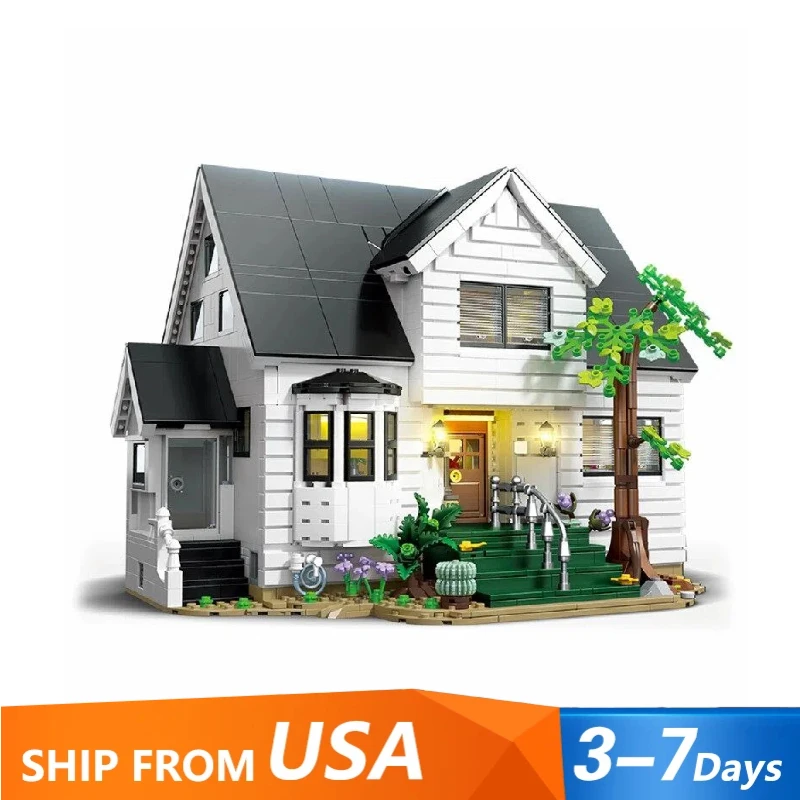 2539 قطعة MOC مصاص دماء بيلا اللبنات المنزلية فيلم الرعب البناء منزل نموذج الطوب الجمعية لعب للكبار طقم هدايا