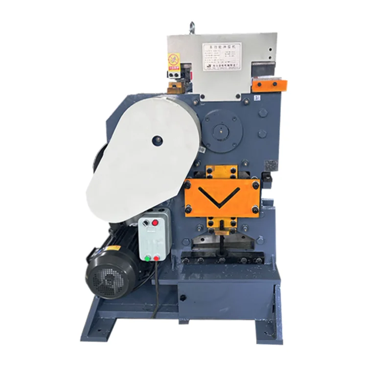 سهلة التشغيل، ماكينة قص وتثقيب هيدروليكية صغيرة فعالة من حيث التكلفة، عامل حديد لورشة العمل #3