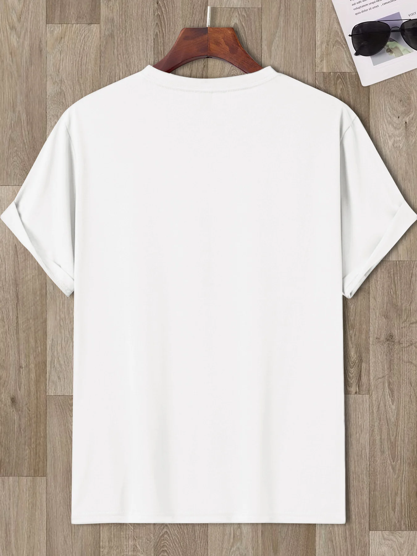 All Seeing Eye Hand Smoking Graphic Tee Oversized Cotton Casual Short Sleeve T-Shirt Summer Streetwear